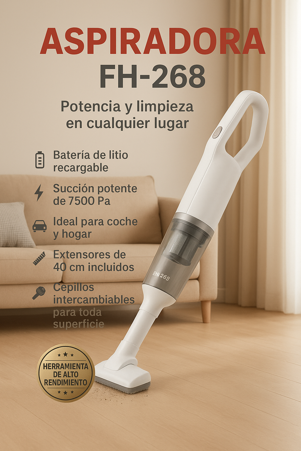 Aspiradora 3 en 1™